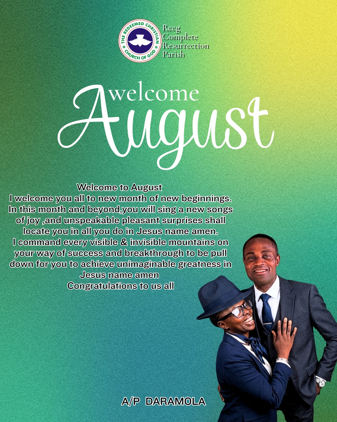  RCCG Complete Resurrection month of june Flyer